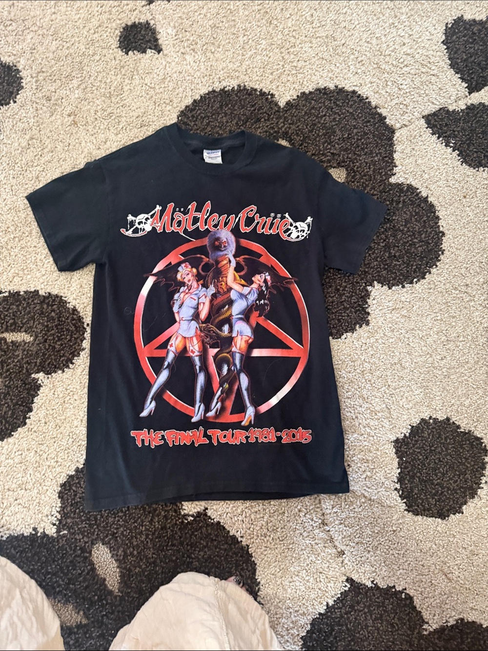 Kids Black Graphic Tour T-Shirt